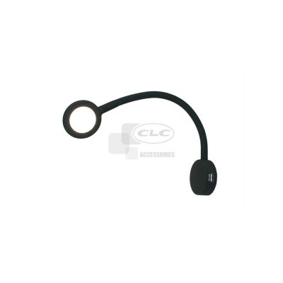 Spot flexible avec fonction de charge USB Verona noir